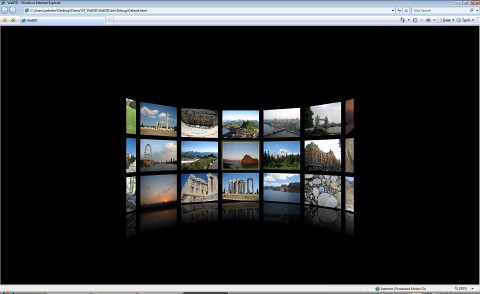 Silverlight 3 - Perspective 3D